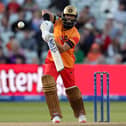 Moeen Ali playing for Birmingham Phoenix in 2024