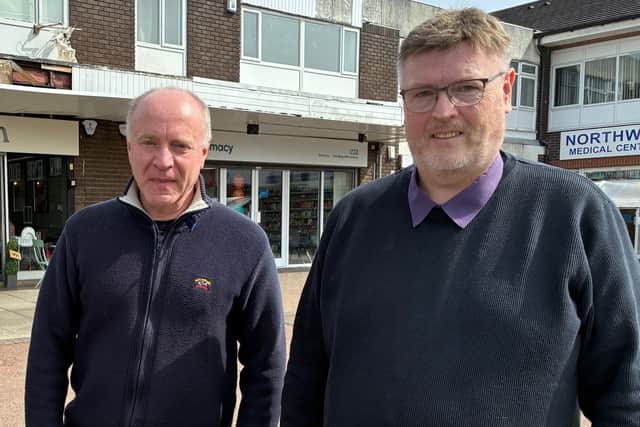 Councillors Marco Longhi and Shaun Keasey