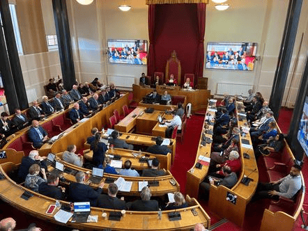 The Dudley Council Meeting in April 2026 where councillors approved a Notice of Motion to review how quickly disability grants are processed.