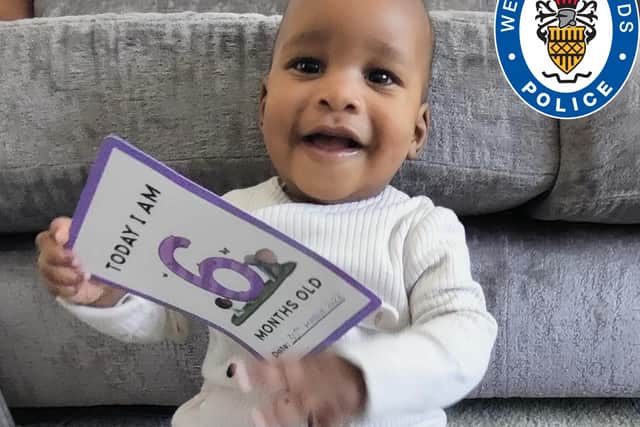 Noah Sibanda at six months old