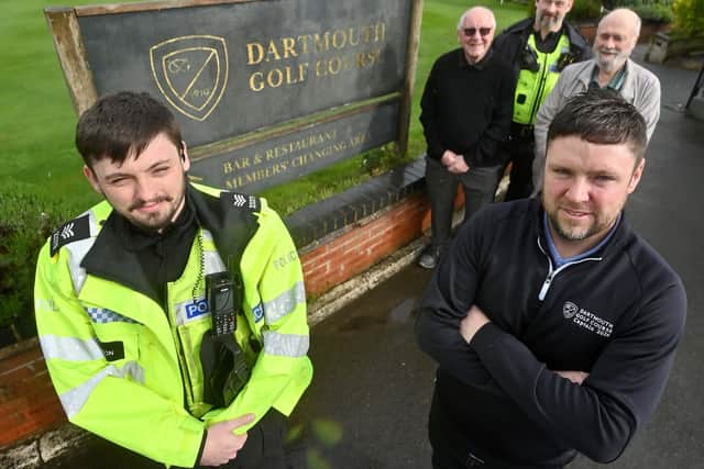 Golf club meets with police and officials following vandalism attack