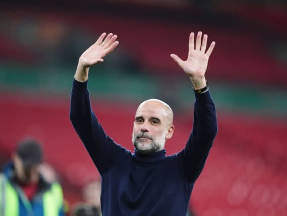 Pep Guardiola after Manchester City's Carabao Cup win