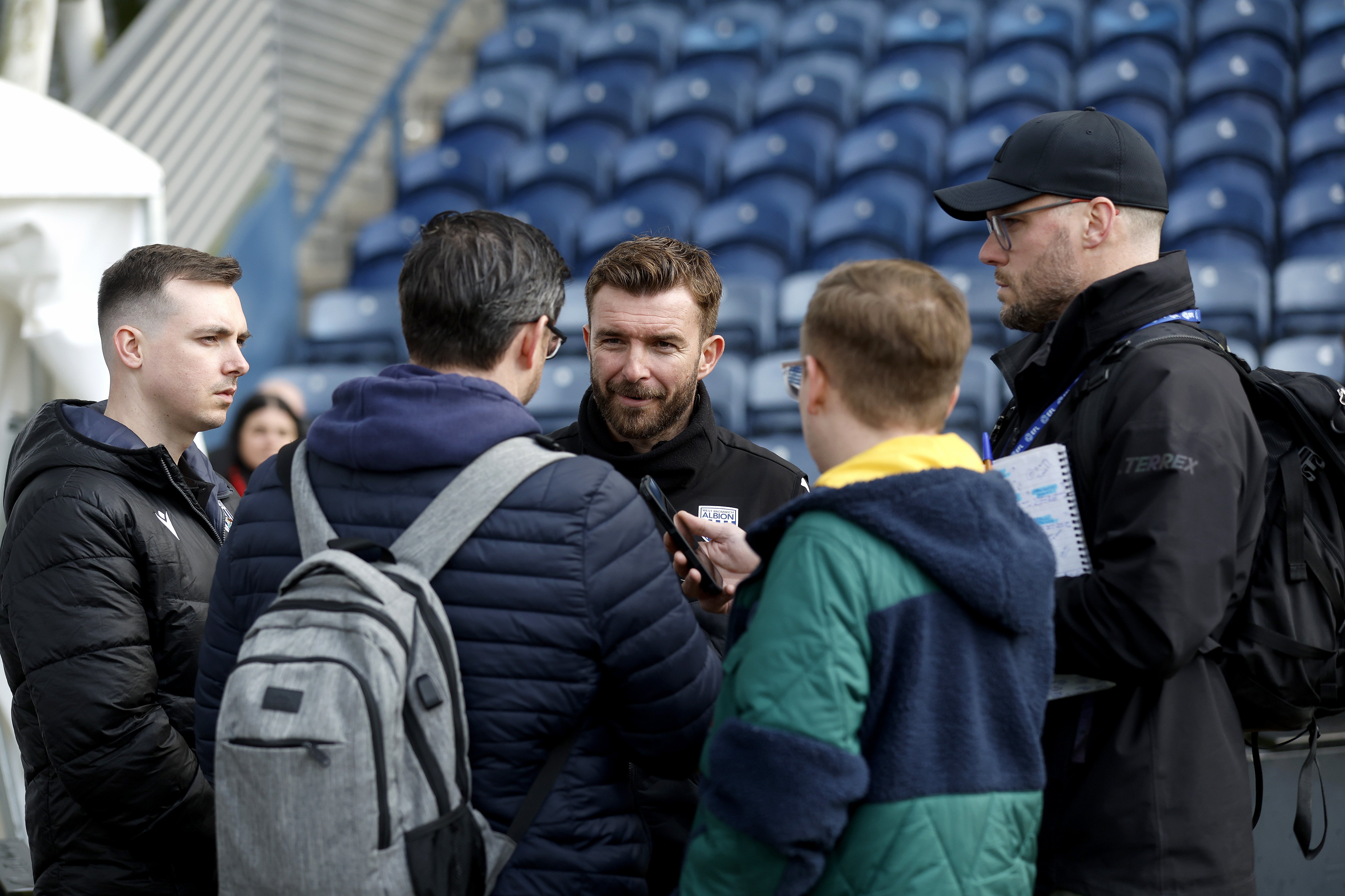 James Morrison insists on stance when quizzed about West Brom future