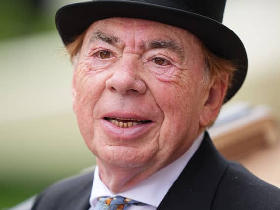 Lord Lloyd-Webber at Ascot