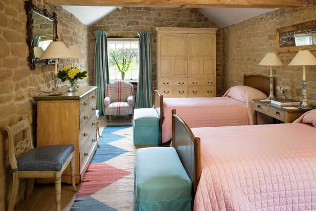 One of the three bedrooms at Swiss Cottage