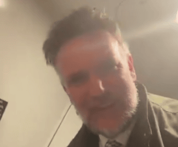 Charles Hanson trapped in train toilet