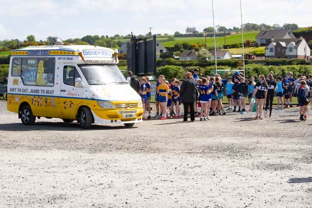 It’s going to be a weekend for ice creams and hot weather