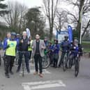 Hugh Porter (centre) will send the riders off for Kidical Mass