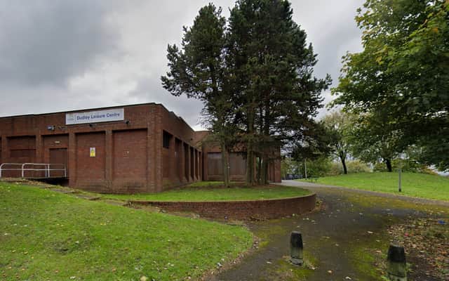 Former Dudley Leisure Centre in Wellington Road