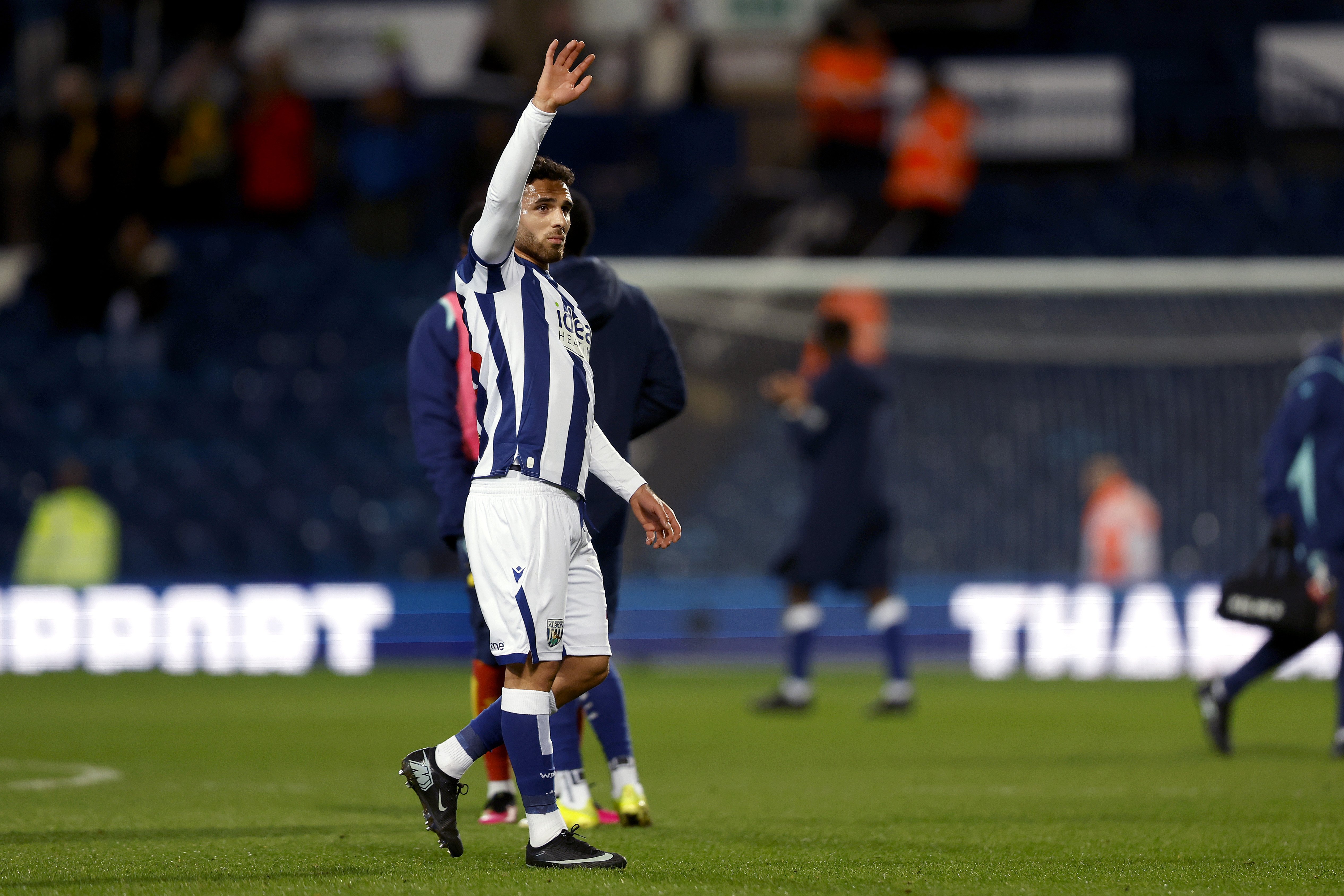 West Brom attacker makes steps forward after small blow