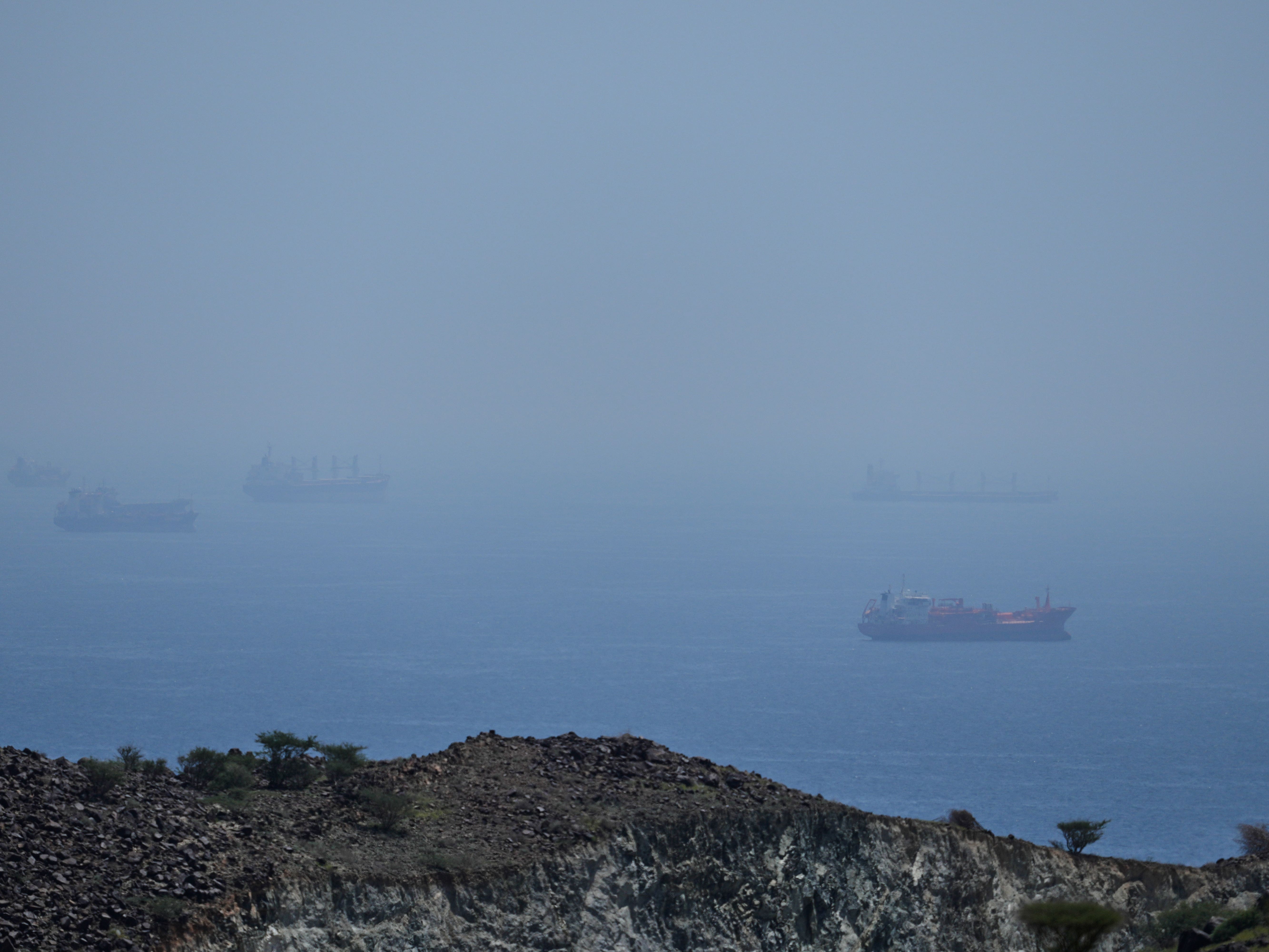 Iran fires on container ship in Strait of Hormuz