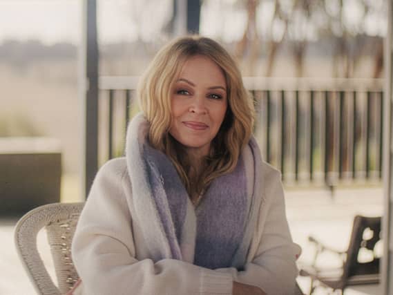 Kylie Minogue in the new three-part documentary KYLIE