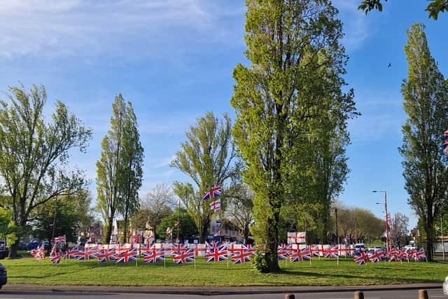 Kingstanding Circle roundabout in Birmingham.