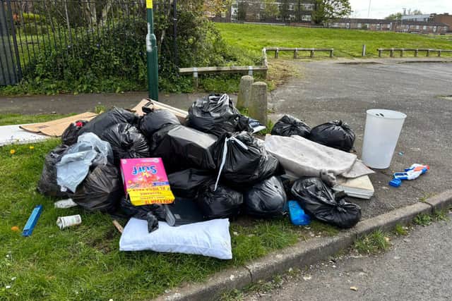 Large amounts of rubbish can still be found on the streets of Birmingham