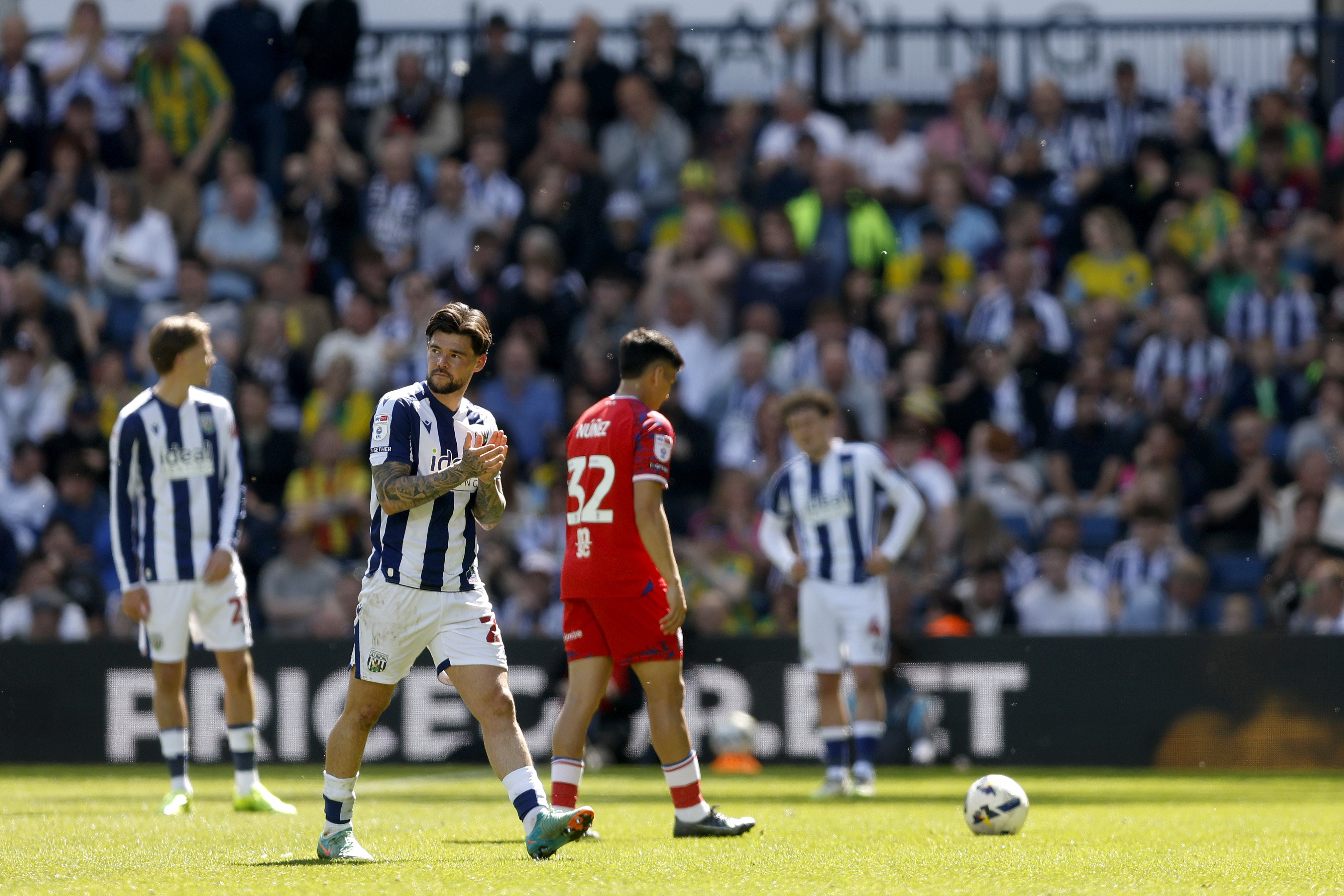 Despair to relief: Two pictures that capture Shilen Patel in West Brom final day drama