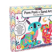 Hobbycraft's Sand and Pom-Pom Art Kit