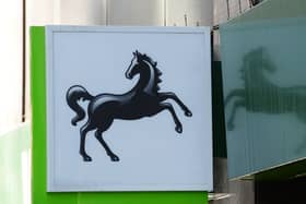 A sign for Lloyds Bank