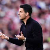 Arsenal manager Mikel Arteta