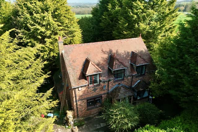 The four-bedroomed rural cottage is going up for auction