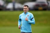 WALSALL, ENGLAND - APRIL 28: Jed Wallace of West Bromwich Albion during a first team training session at West Bromwich Albion Training Ground on April 28, 2026 in Walsall, England.  (Photo by Adam Fradgley/West Bromwich Albion FC via Getty Images)