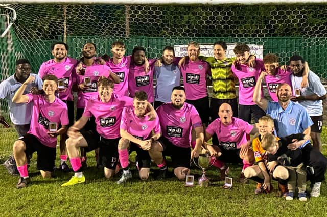 Mental Health Allstars celebrate winning the CE Yardley Cup