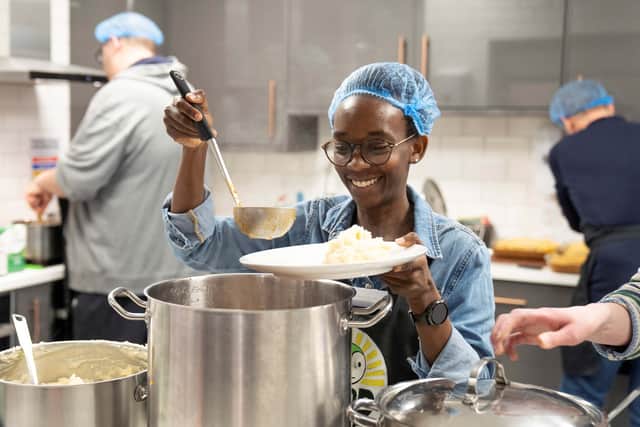 Volunteers are being sought to help with cooking and other parts of the meal