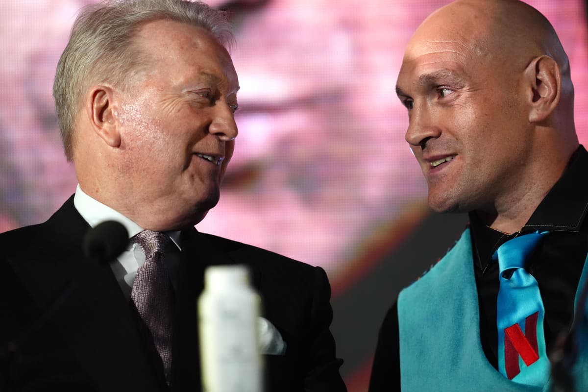 Frank Warren: Tyson Fury asking for warm-up fight before facing Anthony ...