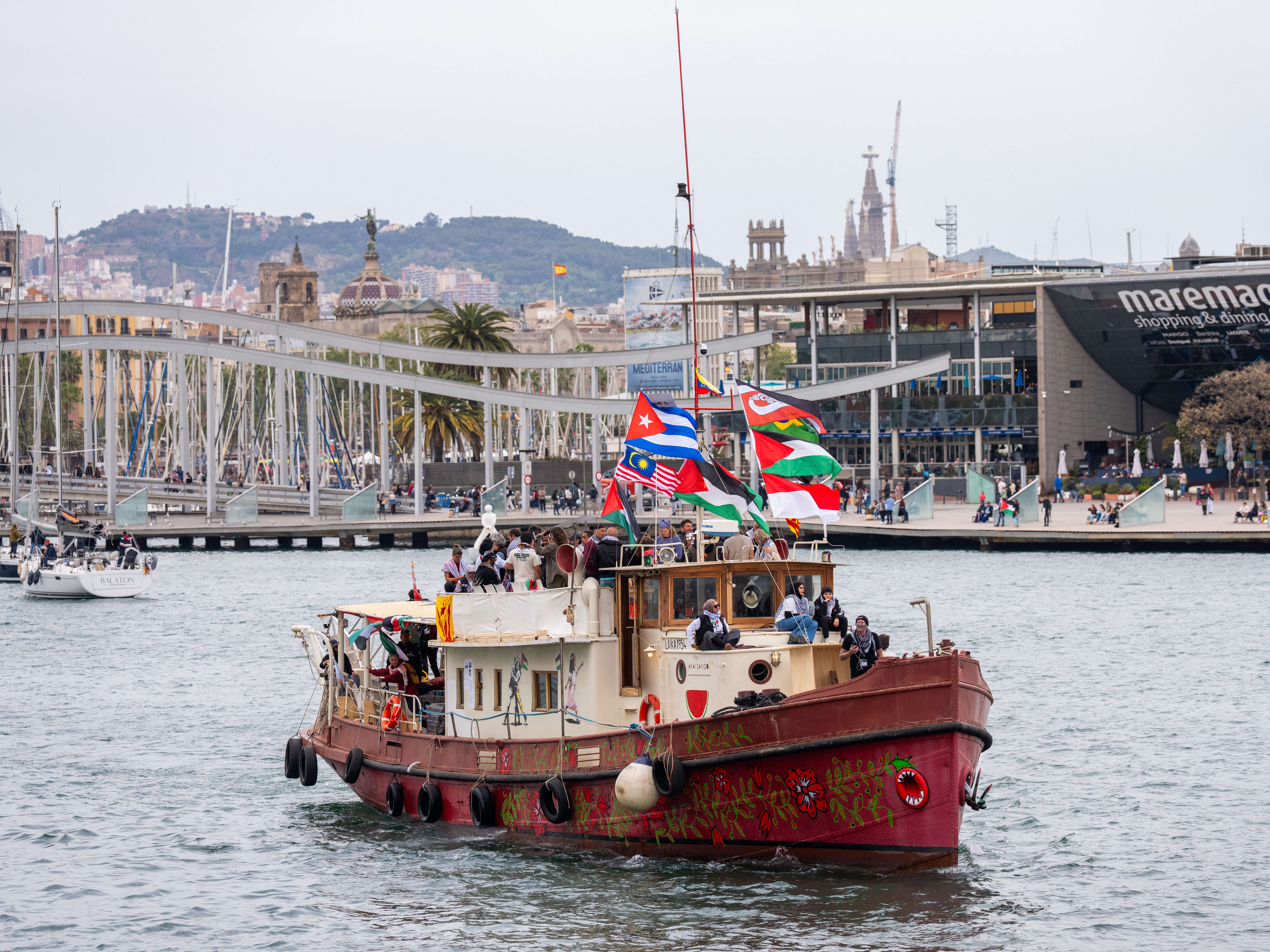 Crews detained as Israel intercepts Gaza aid flotilla near Crete ...