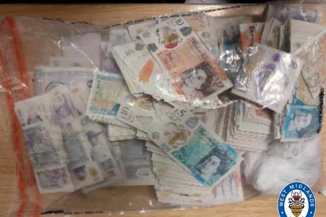 Man arrested after large amount of drugs and weapons seized in Walsall