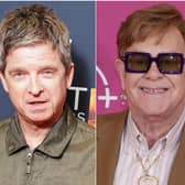 Noel Gallagher and Elton John are being considered to perform at Tyson Fury's fight with Anthony Joshua