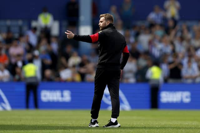 Boss James Morrison has a call to make between the sticks. (Photo by Adam Fradgley/West Bromwich Albion FC via Getty Images)