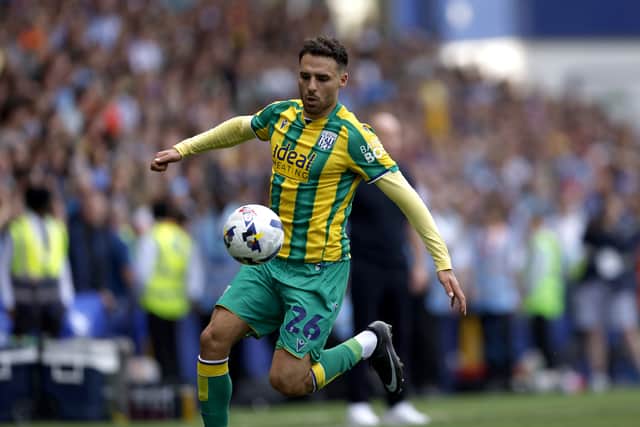 Tammer Bany got injured on the last day at Sheffield Wednesday. (Photo by Adam Fradgley/West Bromwich Albion FC via Getty Images)