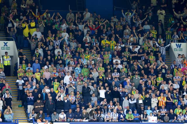 West Brom fans packed out away ends last year - particularly towards the end of the season