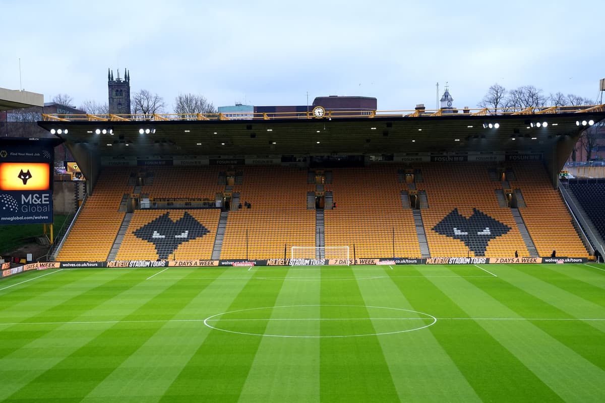 Wolves evacuate part of stand after fan hit by falling metal during ...