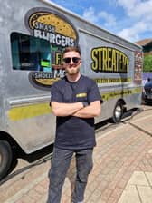 Aaron Davis said he was proud to follow his passion for food and open up at Dockworks