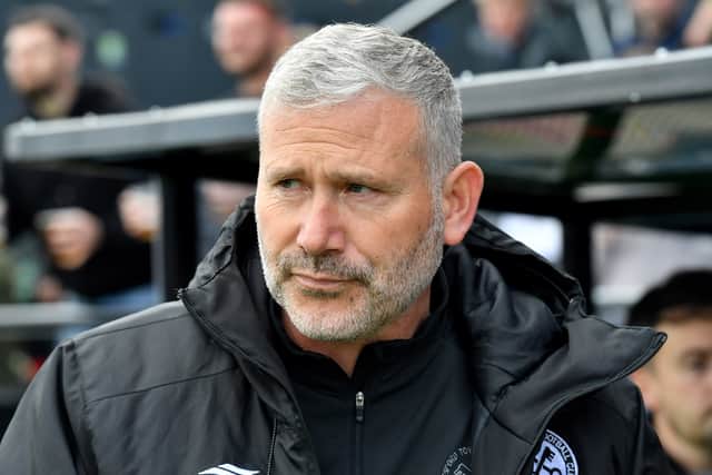 Hednesford Town boss Kelvin Davis.