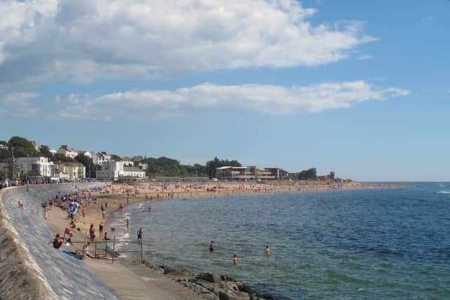 Exmouth beach