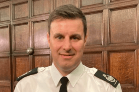 Staffordshire'S Chief Fire Officer Glynn Luznyj.