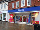 A TG Jones store front