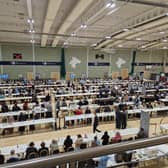 The University of Wolverhampton Walsall Campus is full with counters as Walsall get's underway