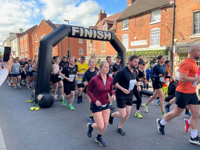 The start of the Shifnal 10k