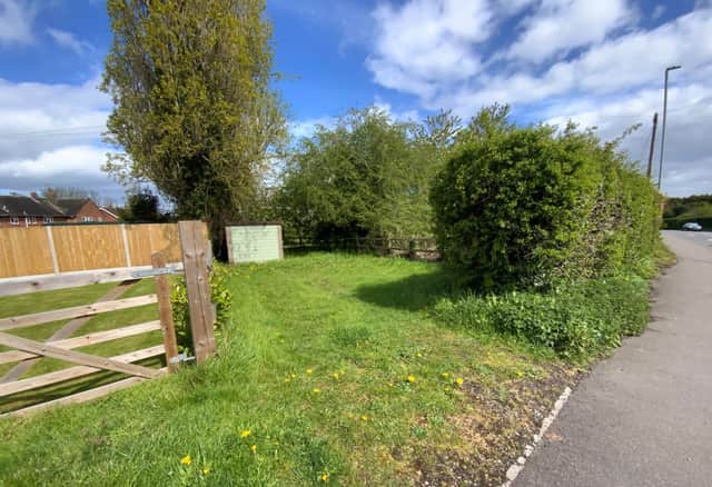 The site, located to the rear of 95 Joeys Lane