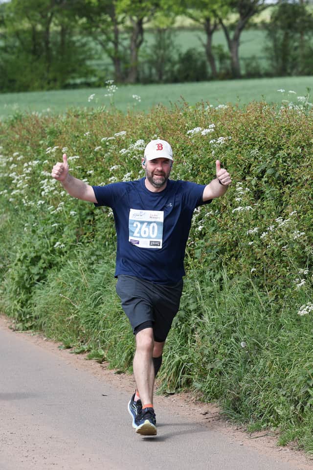 Thumbs up for a good race