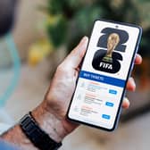 World Cup tickets on an app