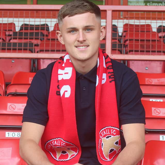 Jenson Kilroy penned his first professional deal at Walsall last summer.