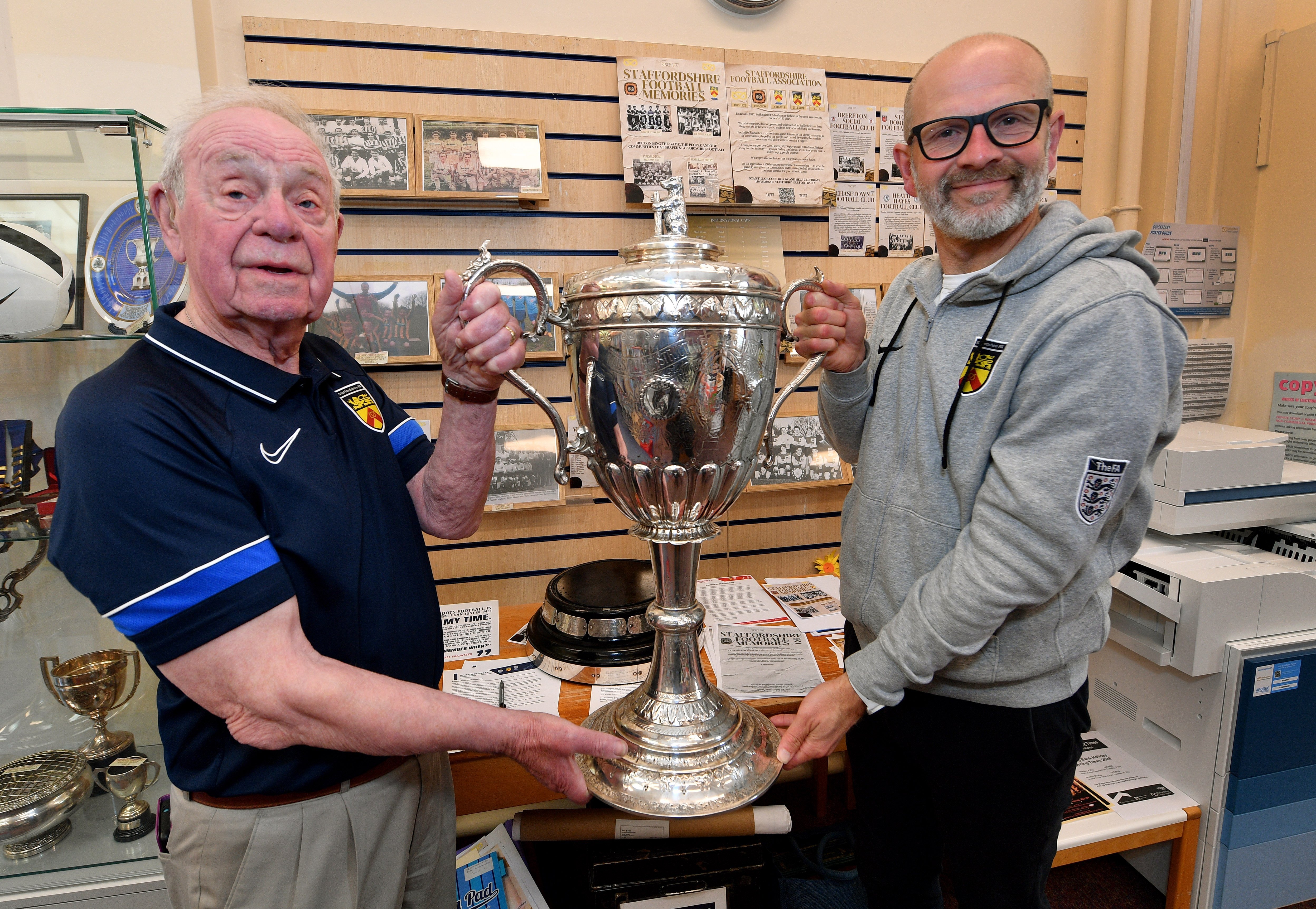 Inside 150 years of football history in Staffordshire as new exhibition ...