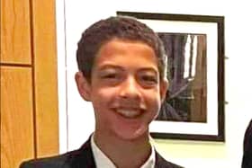 Handout photo of Noah Donohoe smiling