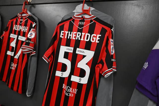Will Etheridge trained with the match day squad in each of the final three games last term.