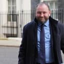 Ian Murray smiling in Downing Street