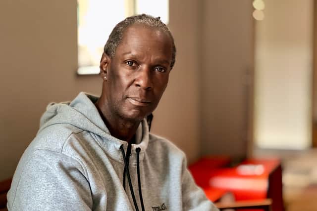 Delroy Constantine Simms witnessed the huge factory fire on Walsall Street in Wolverhampton.